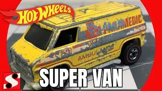 Hot Wheels Super Van - Rattlecan Redline Restoration #hotwheels #supervan  #diecastrestoration