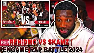 REN DMC vs SKAMZ | PenGame Rap Battle 2024 | REACTION