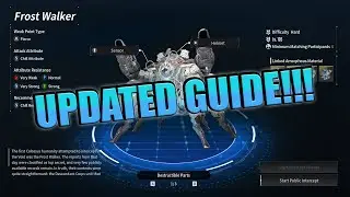 Updated Frost Walker Guide | The First Descendant