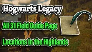 ALL 31 Highlands Field Guide Pages | Hogwarts Legacy 100% Walkthrough
