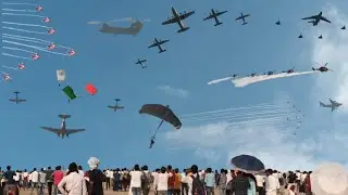 भारतीय वायुसेना दिवस 2023 | Indian Air Force Day 2023 | prayagraj Sangam | ADT