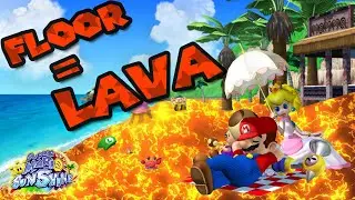 DON'T TOUCH THE GROUND CHALLENGE in Super Mario Sunshine | Lair