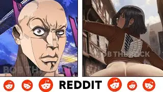 Anime vs Reddit (The Rock Reaction Meme) part #2