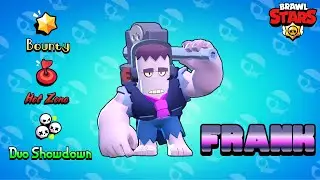 Brawl Stars | Bounty(Brawl-O-Ween), Hot Zone and Duo Showdown | Frank - Game Play 🔥🔥🔥