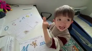 Османчик учит турецкие буквы/Первый поход в кинотеатр