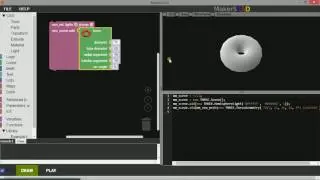 MakerSCAD torus block