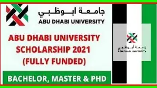 Study in Abu Dhabi University on Scholarship 2021 for international students ||