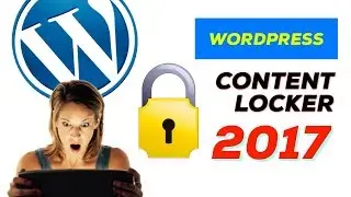Content Locker WordPress Plugin 2017 | How to Create Lock Content in WordPress | GO VIRAL on SOCIAL