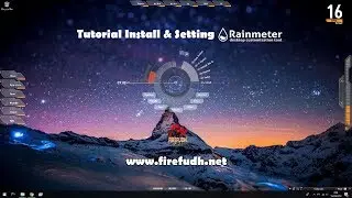 Tutorial Install dan Setting Rainmeter