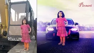 How to change background in Picsart | android app like Photoshop