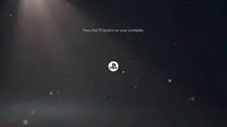 PS5 Welcome screen & Menu UI