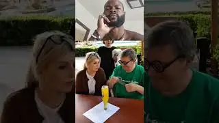 He even invited a puppy for this 😮