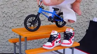BMX Finger | Tech Deck Transforming Ramp and Vert Wall 2.0 Unboxing | Tricks on Finger BMX Bike