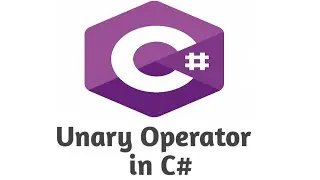 C＃ Unary Operator | C＃ tutorial