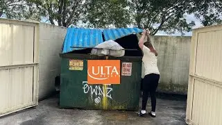 DUMPSTER DIVING - I CHECKED OUT A FEW DUMPSTERS AND THIS IS WHAT I FOUND!