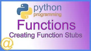 Python - Function Stubs - How to Write a Stub for your Functions - Code Example