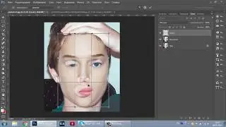Чудеса фотошопа -  убираем дефекты лица. Wonders of Photoshop - remove facial blemishes.