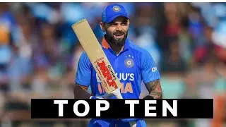 Top 10 Greatest Batsmen of All Time in ODI Cricket