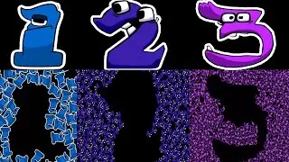 Number Lore Filling With Number 1 2 3 by Mike Salcedo