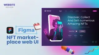 TimeLapse - Landing Page Web UI NFT Marketplace