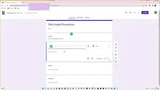 Google Form for event planing