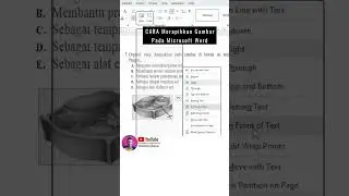 Ide Ms Word ‼️ Cara Merapihkan gambar di Microsoft Word #tutorialword #wordpemula