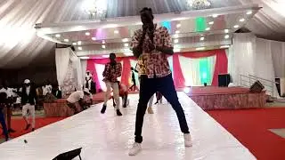 Lyrical Boss Twice Busy performing @ Miss & Mr. Greater Tonj, Juba 27th June, 2021in Freedom Hall
