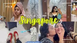 Michu Vlogs: Prep & Pack With Me For Singapore ✨✨