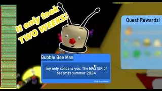 BMM Quest Complete 2 Weeks Into Beesmas 2024!!!