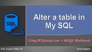 04 Alter a table in MySQL