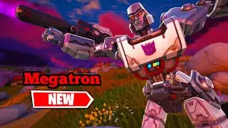 *NEW* Megatron Skin Gameplay - Fortnite X Transformers - Transformers Set