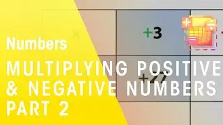 Another Method For Multiplying Positive & Negative Numbers | Numbers | Maths | FuseSchool
