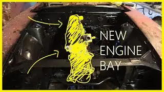 Painting the 240Z's Engine Bay!