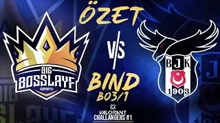 BBL vs. BEŞİKTAŞ bo3/1(BIND) Valorant Champions Tour 3 Maç Özeti