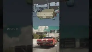 Classic Mustang 3d animation  
