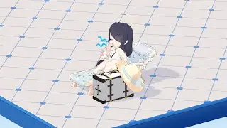 [Blue Archive] ~Hinata (Swimsuit ver.)~ Cafe Furniture Interaction