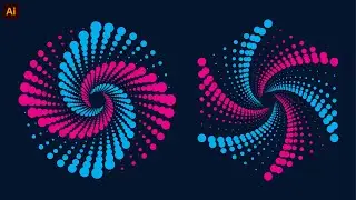 Retro Text Effect in Adobe illustrator | Striped Text Design | Illustrator Tutorial