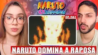 (NASCIMENTO DO NARUTO E APARIÇAO DO MADARA😥）Profª de Geografia ASSISTE NARUTO SHIPPUDEN｜EP 247｜REACT