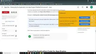 Deploying the Application into App Engine Flexible Environment  [GSP172] 