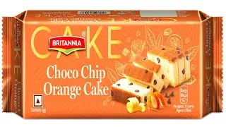 Britannia Choco Chip Orange Cake