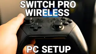 How to connect nintendo switch controller on pc! Switch Pro controller to pc Bluetooth & Wired!