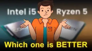 Difference between Ryzen 5 vs intel i5 || Full Comparison with Pros and Cons || In Telugu