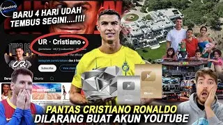 PECAHKAN REKOR DUNIA! ini Alasan Cristiano Ronaldo Buat Akun Youtube, Pantas di Juluki Raja Sosmed