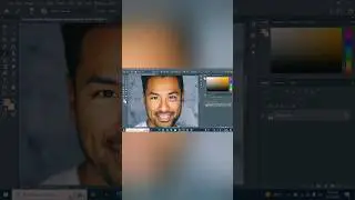 Remove Eye Bag Easily in Adobe Photoshop #design #editing #photoshopedit#shorts