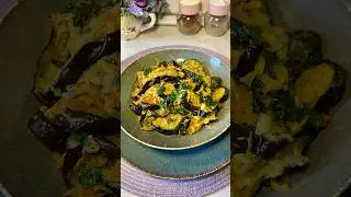 Вкусные баклажаны тушеные в сливках