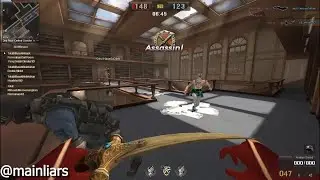Death Match : Burning Hall - Melee Weapon : Arabian Sword / Point Blank / mainliars