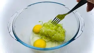 Возьмите 2 яйца и Кабачок! Нежнейшая Пицца на сковороде