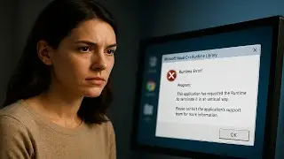 How to fix the Microsoft Visual C++ Runtime error in Windows 10 and 11