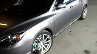 Автоскладывание зеркал при постановке на охрану Мазда 3