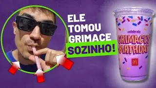 Grimace Shake do MC DONALDS - Millena Trocato